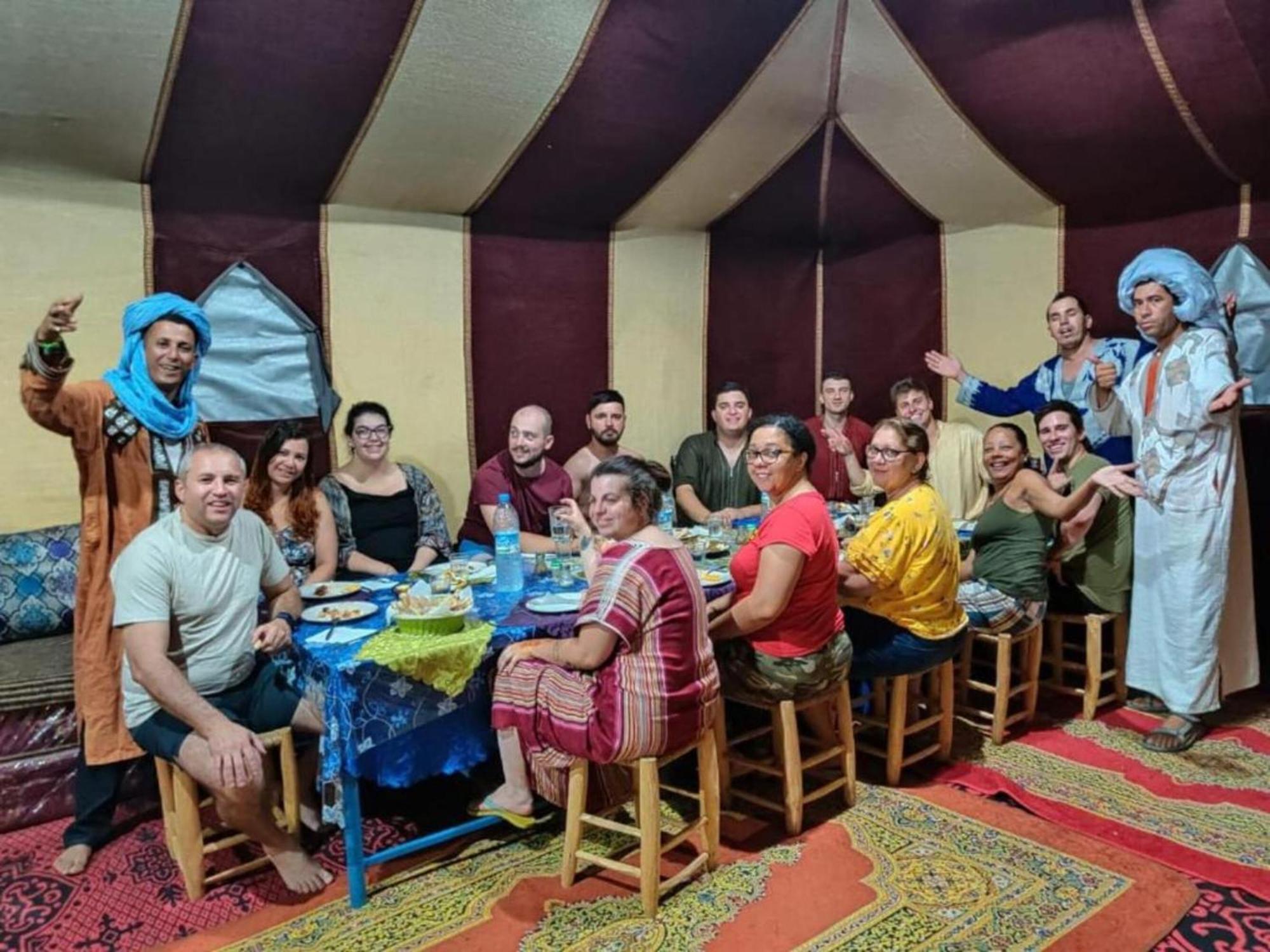 Camel Trekking Desert Camp مرزوكة المظهر الخارجي الصورة