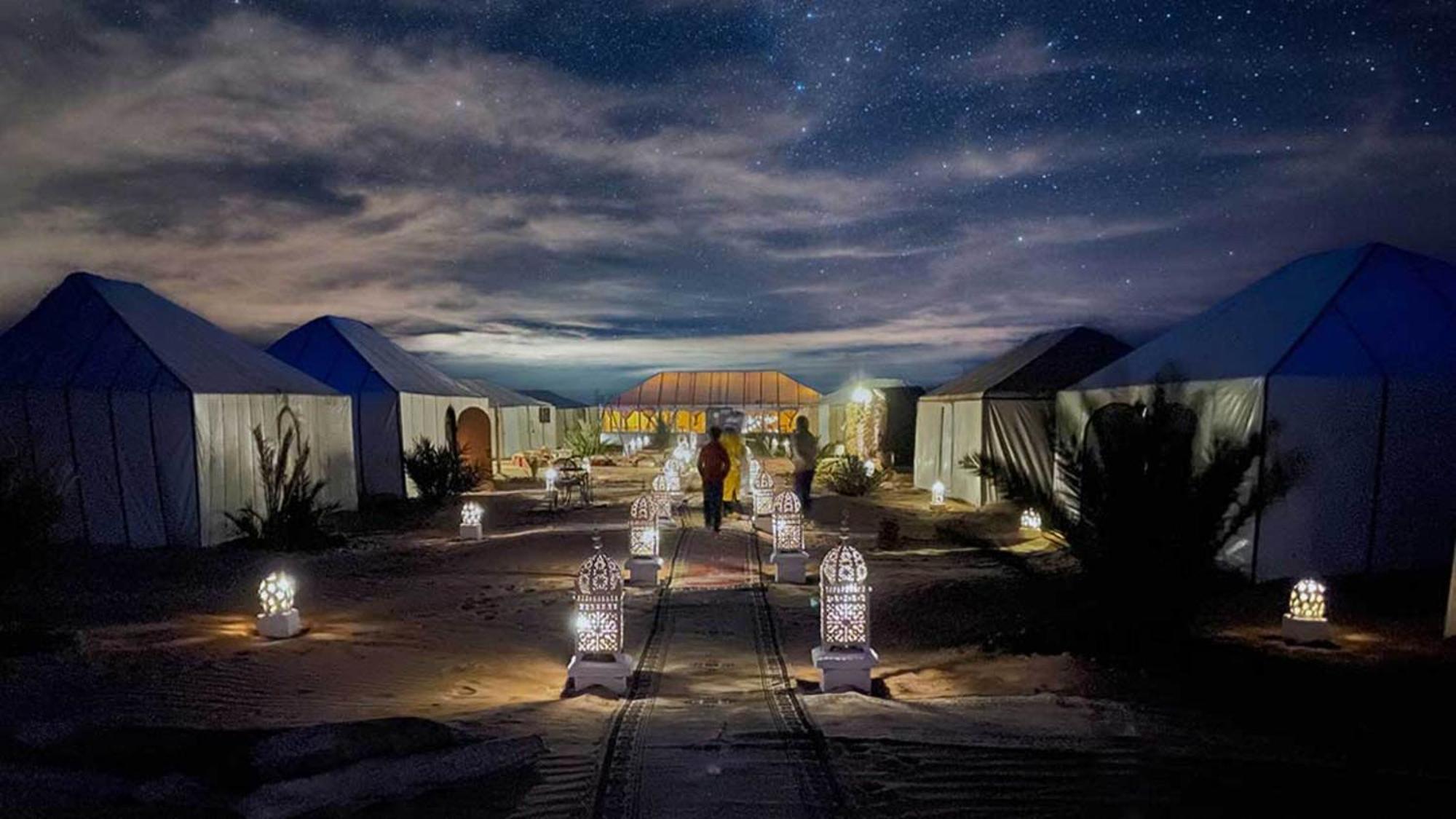 Camel Trekking Desert Camp مرزوكة المظهر الخارجي الصورة