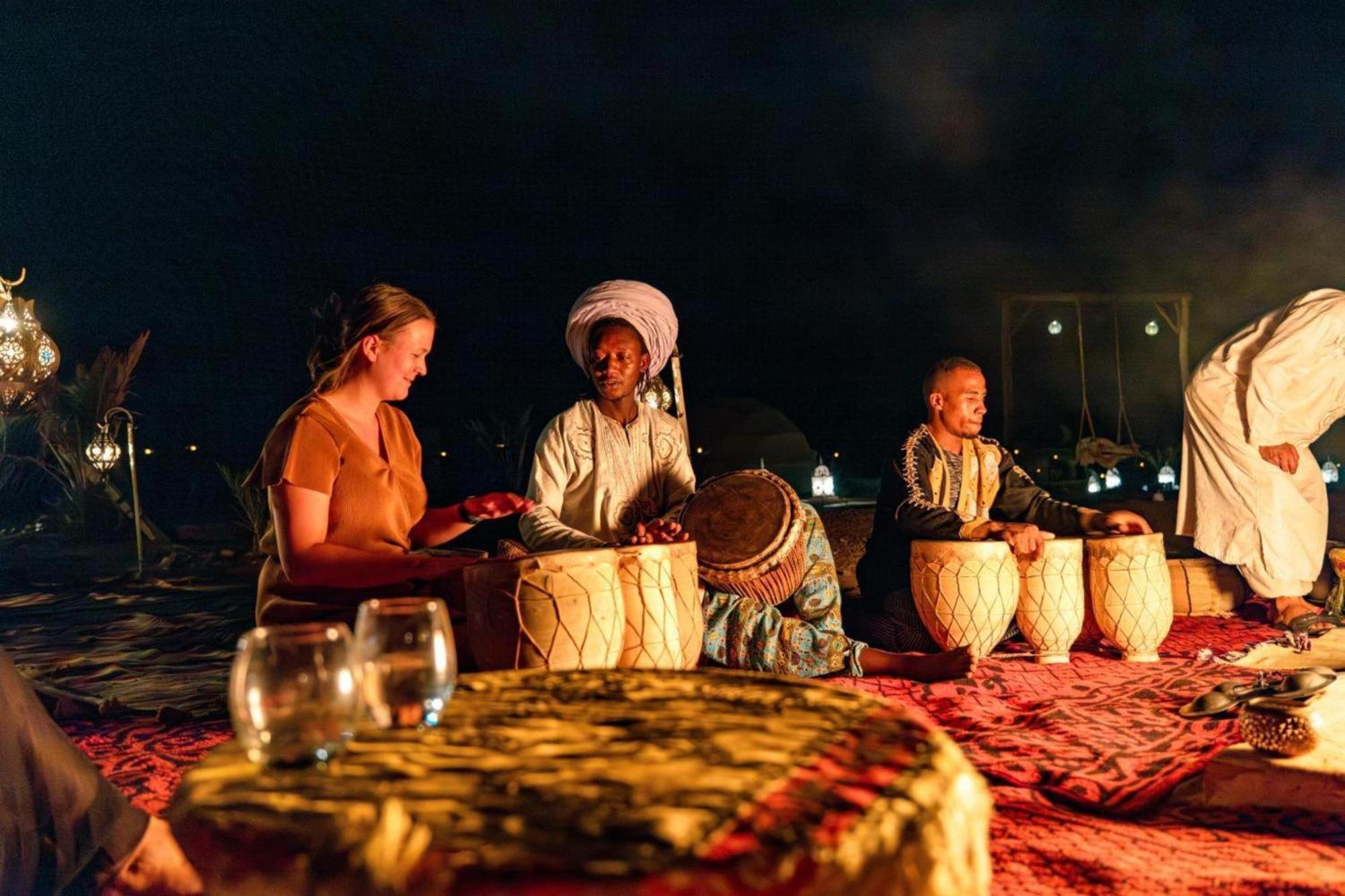 Camel Trekking Desert Camp مرزوكة المظهر الخارجي الصورة