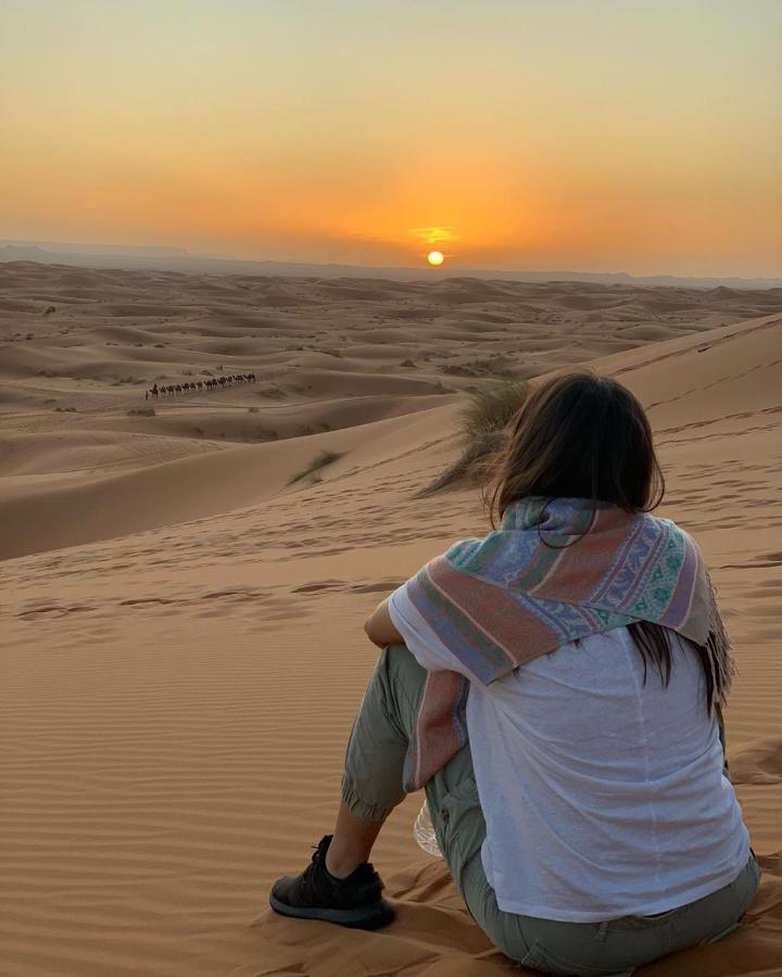 Camel Trekking Desert Camp مرزوكة المظهر الخارجي الصورة