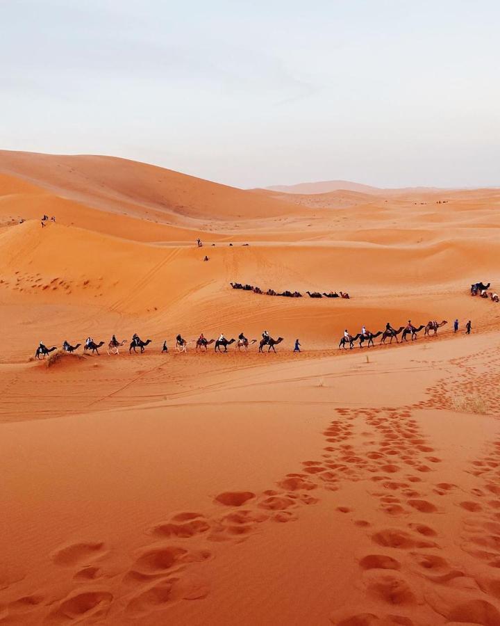 Camel Trekking Desert Camp مرزوكة المظهر الخارجي الصورة